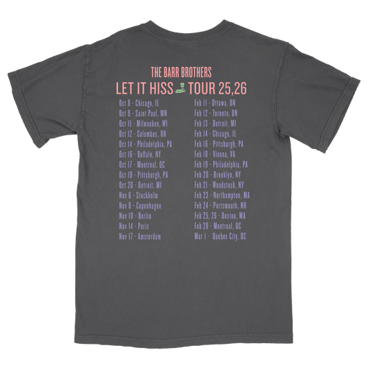 Black Photo Tour Tee 2025-2026